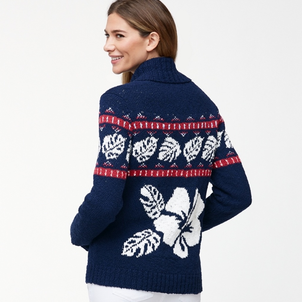 Tommy Bahama Tropical Fairisle Cardigan